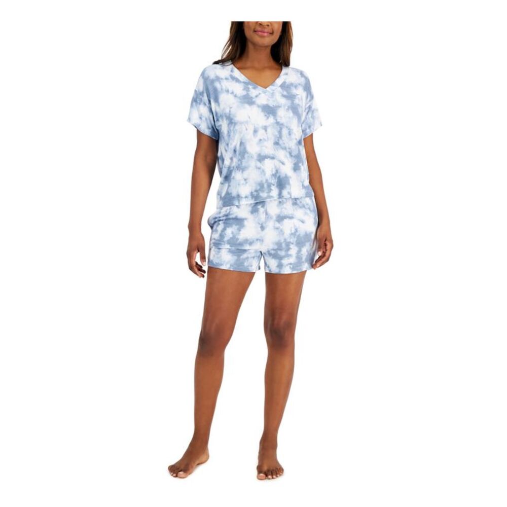 NWT ALFANI INTIMATES Intimates White Hi-Lo Hem Sleep Shirt Pajama Top L